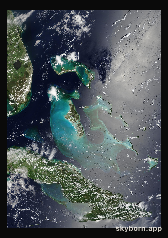 The Earth on 20 July 2007 · Bahamas