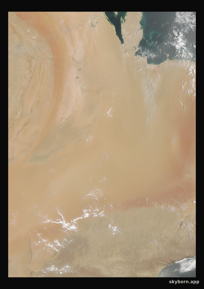 The Earth on 24 July 2007 · Empty Quarter, Arabia