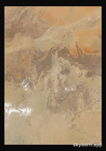 The Earth on 30 July 2007 · Sahara, Algeria