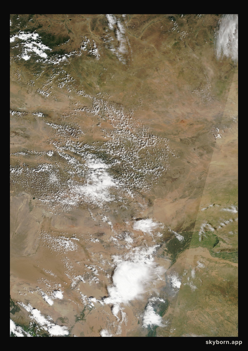 The Earth on 10 August 2007 · Gobi Desert