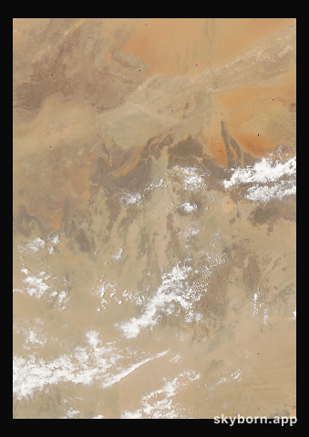 The Earth on 15 August 2007 · Sahara, Algeria