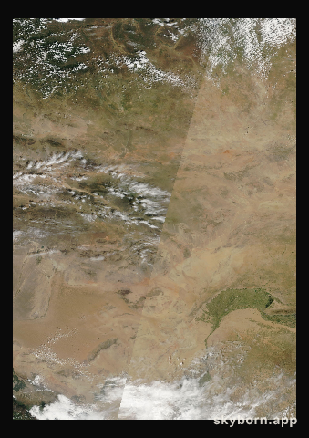 The Earth on 24 August 2007 · Gobi Desert