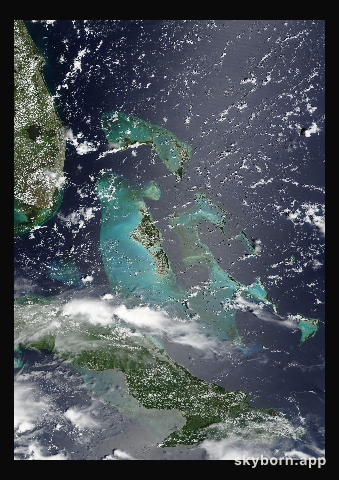 The Earth on 28 August 2007 · Bahamas