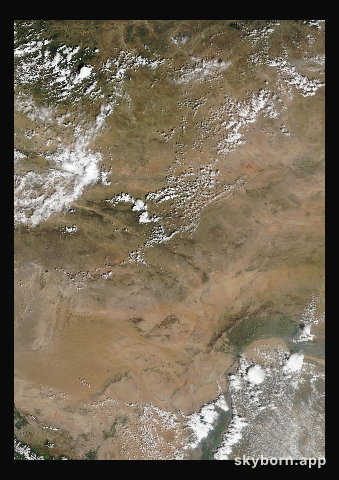 The Earth on 4 September 2007 · Gobi Desert