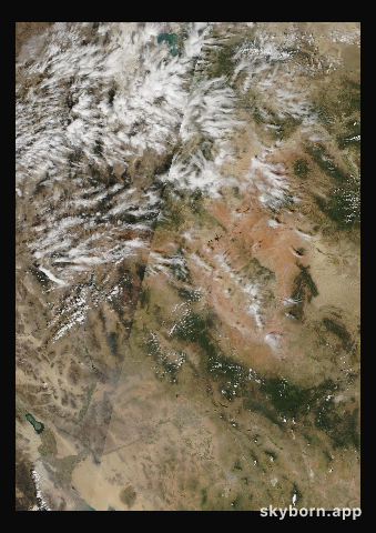 The Earth on 13 September 2007 · Colorado Plateau