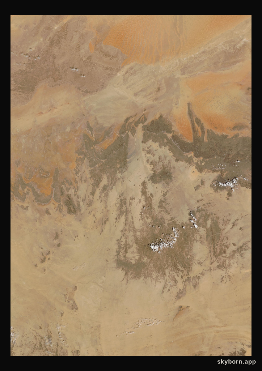 The Earth on 26 September 2007 · Sahara, Algeria