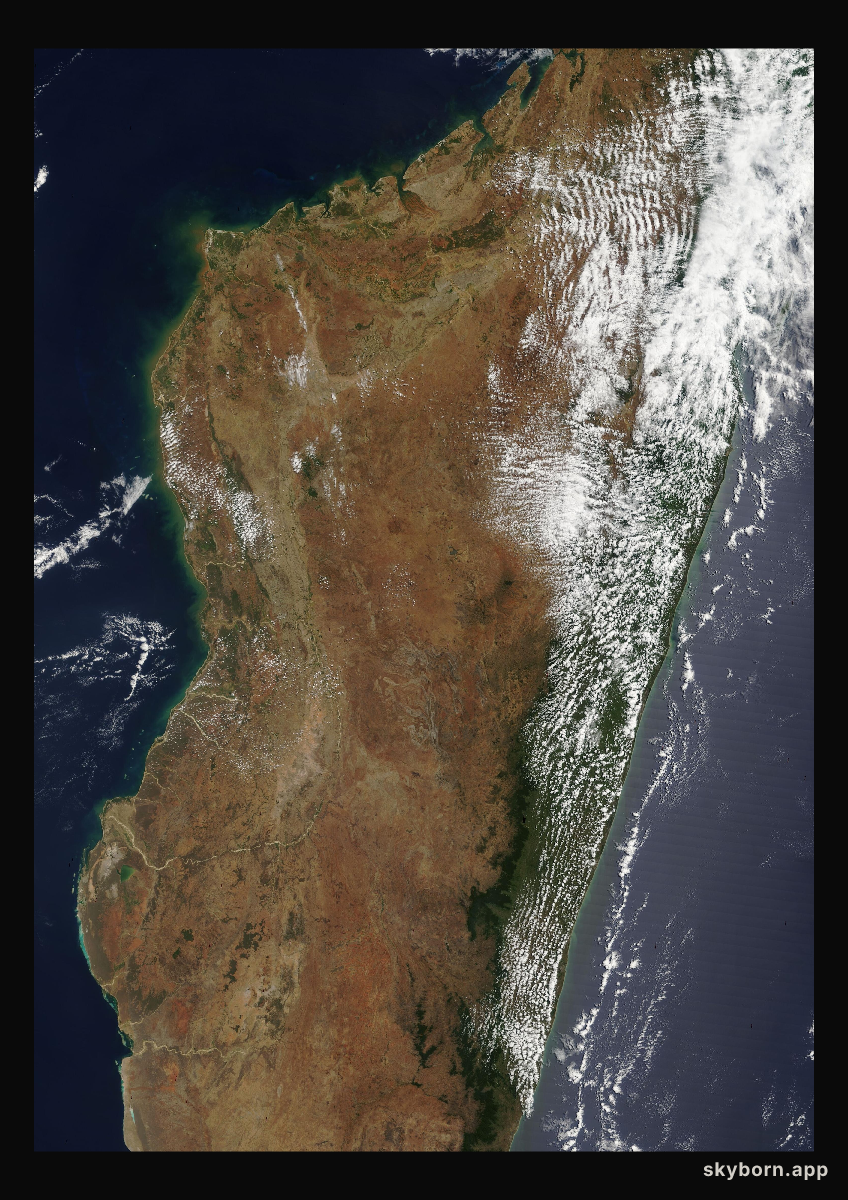 The Earth on 7 October 2007 · Madagascar