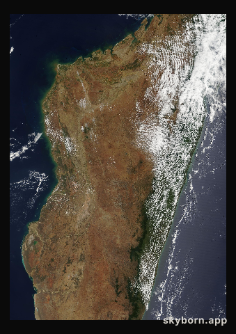 The Earth on 7 October 2007 · Madagascar