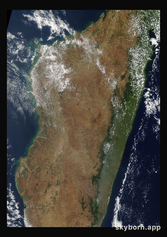 The Earth on 11 October 2007 · Madagascar