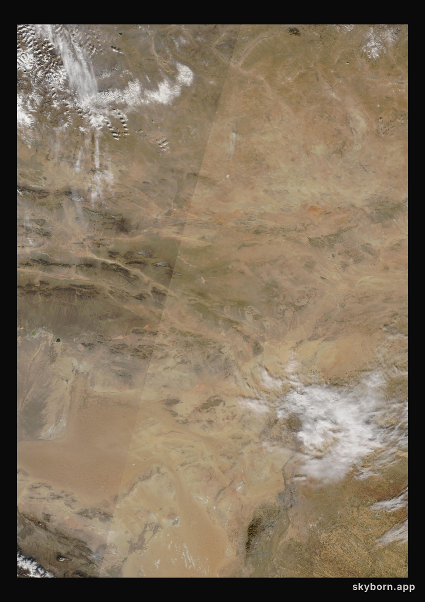 The Earth on 18 October 2007 · Gobi Desert