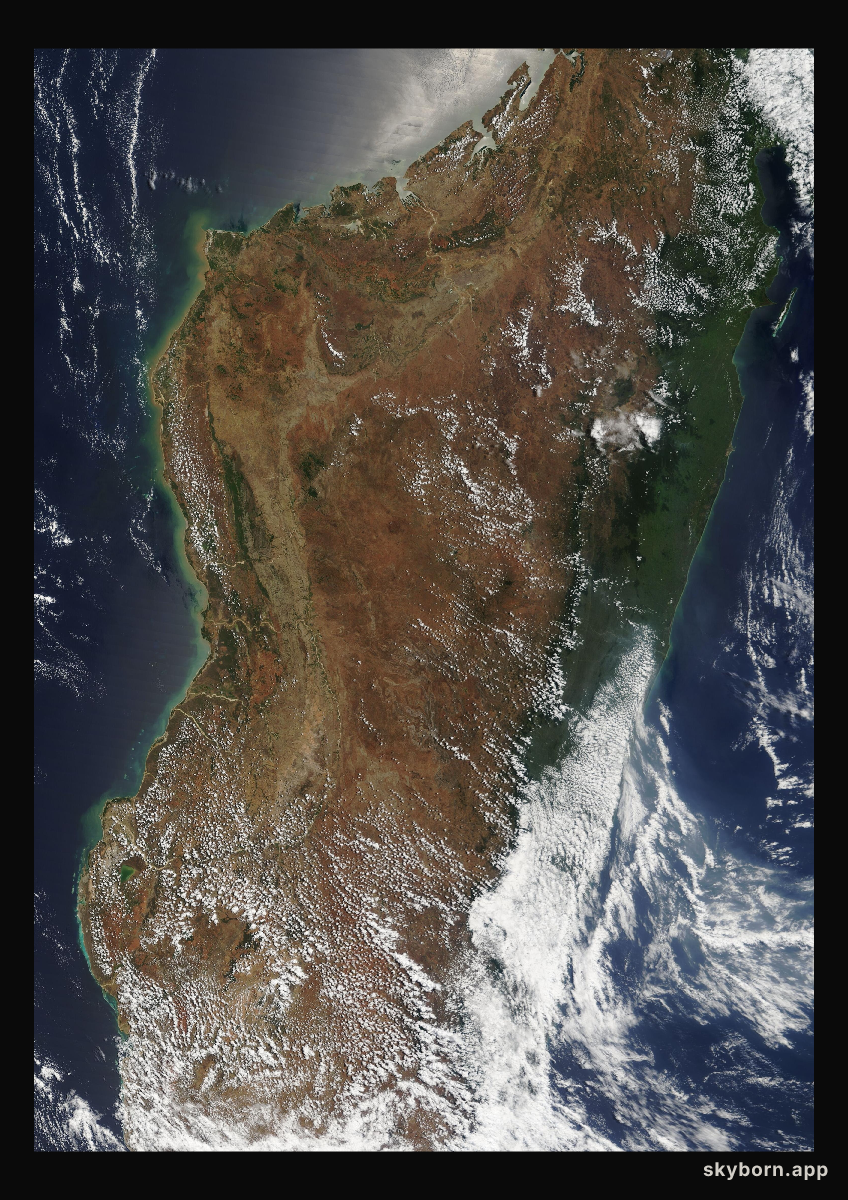 The Earth on 21 October 2007 · Madagascar