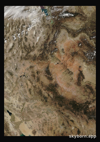 The Earth on 1 November 2007 · Colorado Plateau