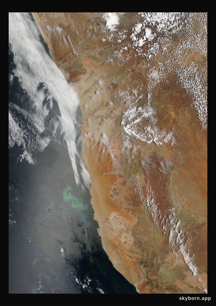 The Earth on 2 November 2007 · Namib Desert