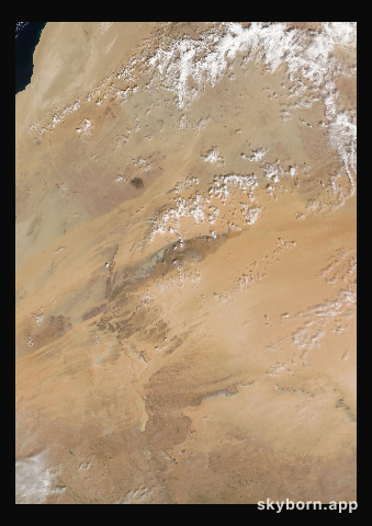The Earth on 3 November 2007 · Eye of the Sahara, Mauritania
