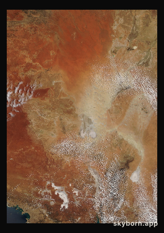 The Earth on 7 November 2007 · Lake Eyre, Australia