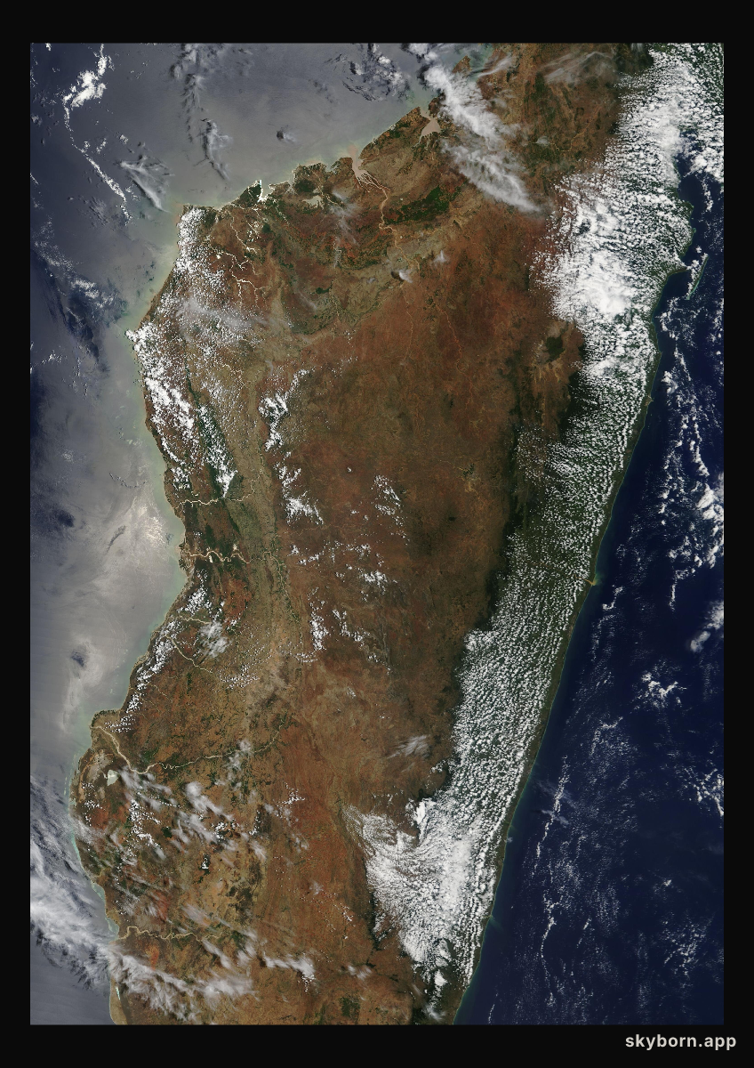 The Earth on 13 November 2007 · Madagascar