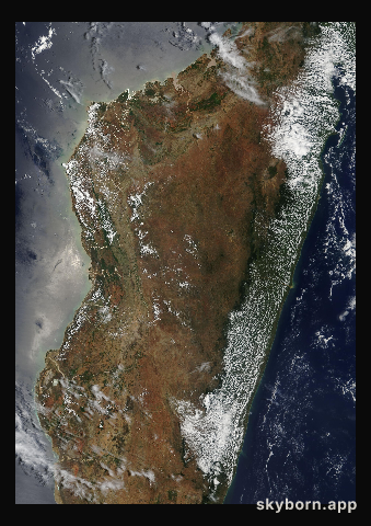 The Earth on 13 November 2007 · Madagascar