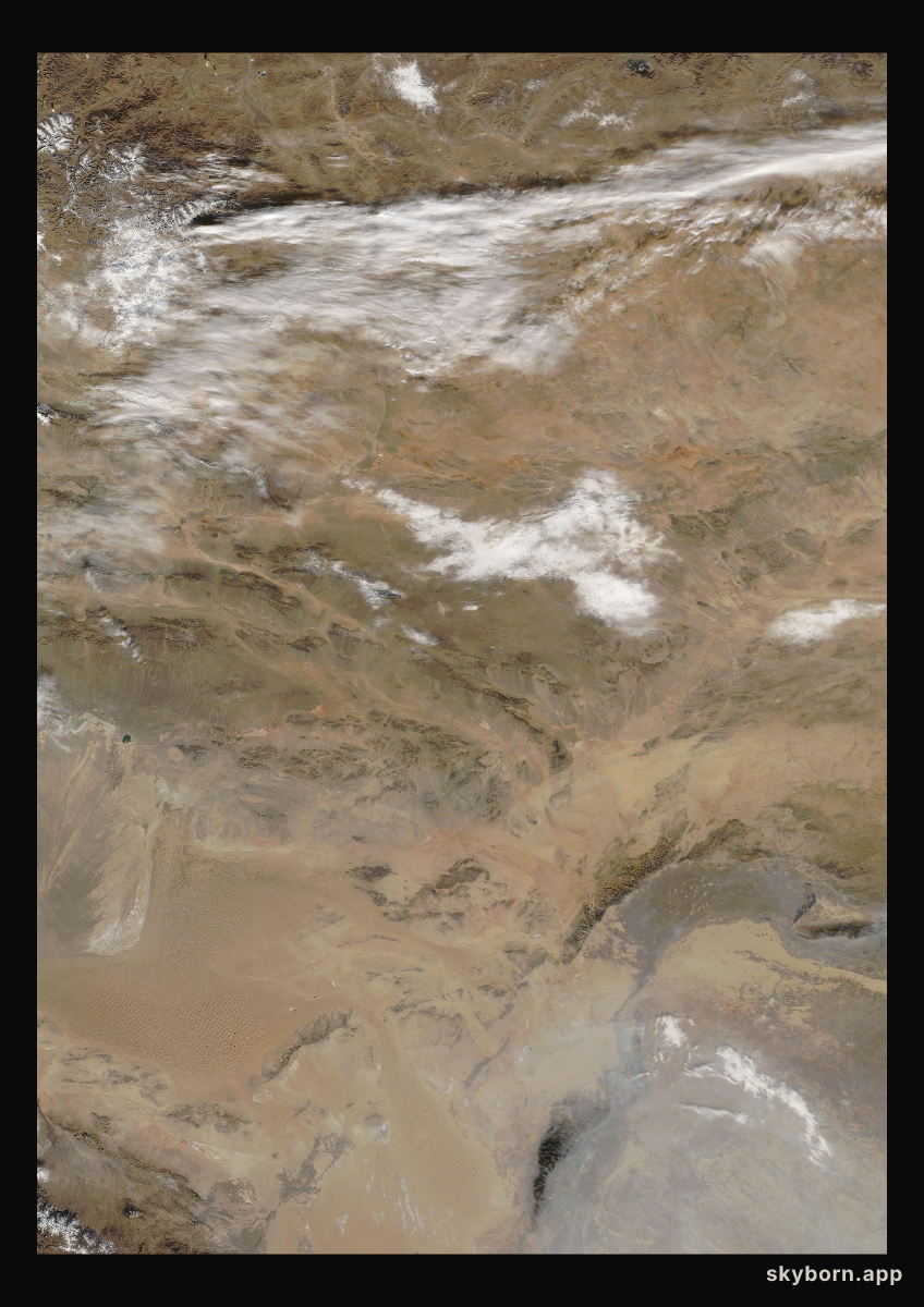 The Earth on 16 November 2007 · Gobi Desert