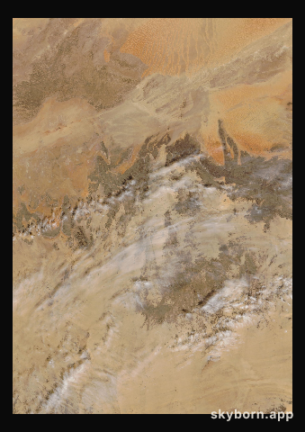 The Earth on 20 November 2007 · Sahara, Algeria