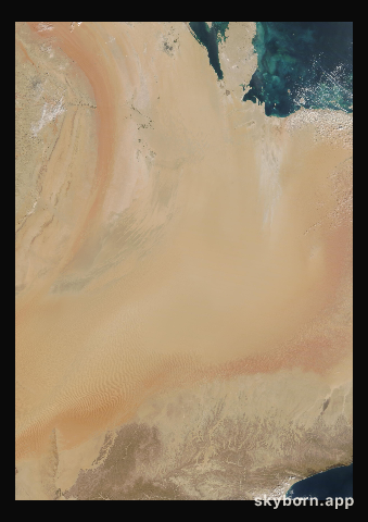 The Earth on 25 November 2007 · Empty Quarter, Arabia