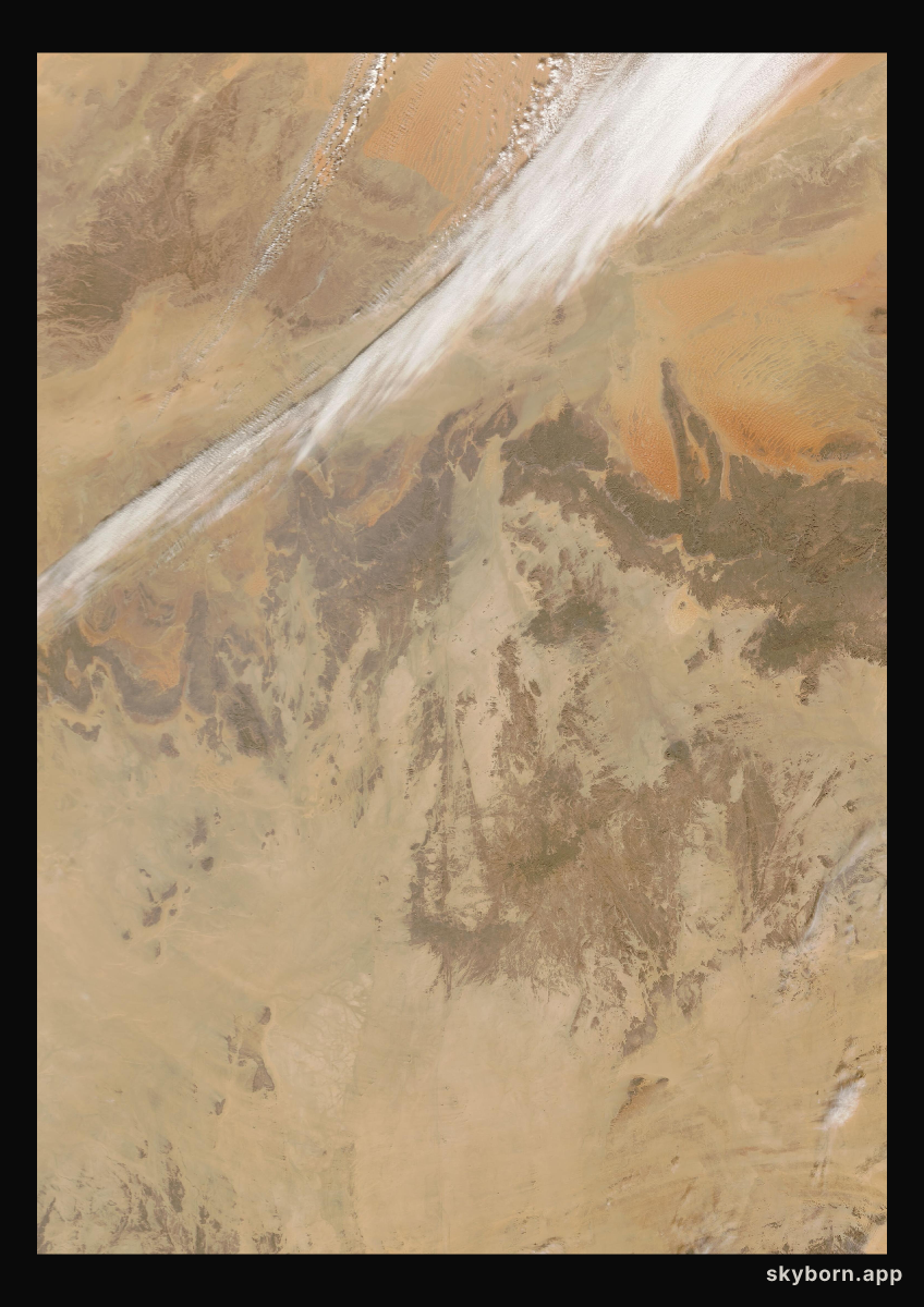 The Earth on 26 November 2007 · Sahara, Algeria