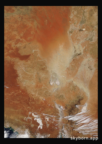 The Earth on 4 December 2007 · Lake Eyre, Australia