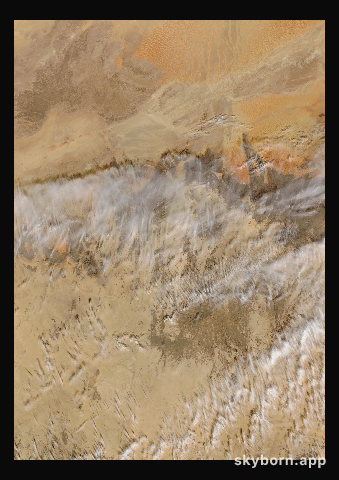 The Earth on 17 December 2007 · Sahara, Algeria