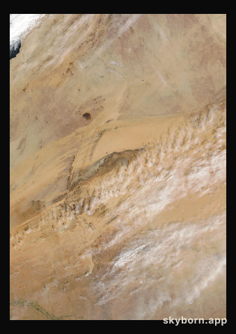 The Earth on 19 December 2007 · Eye of the Sahara, Mauritania
