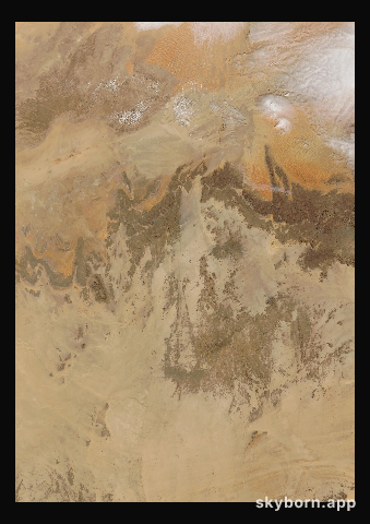The Earth on 11 January 2008 · Sahara, Algeria