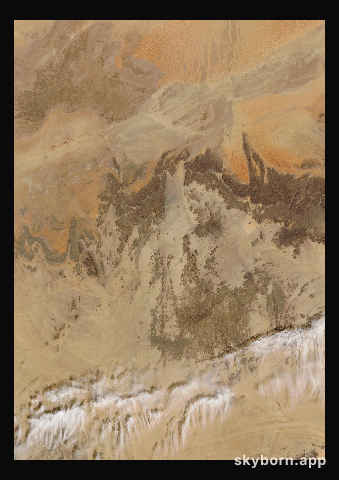 The Earth on 16 January 2008 · Sahara, Algeria