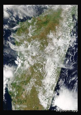 The Earth on 22 January 2008 · Madagascar