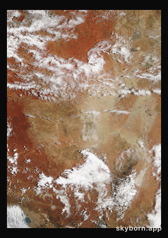 The Earth on 26 January 2008 · Lake Eyre, Australia