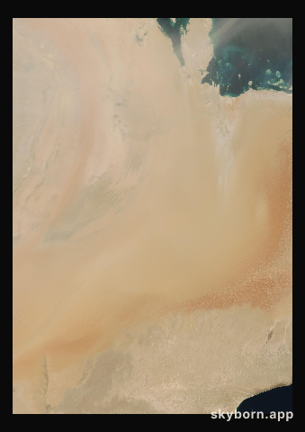 The Earth on 15 March 2008 · Empty Quarter, Arabia