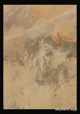 The Earth on 22 March 2008 · Sahara, Algeria