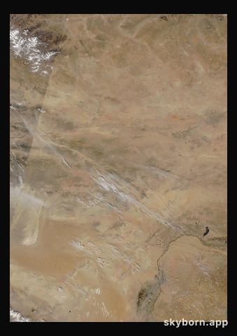The Earth on 24 March 2008 · Gobi Desert