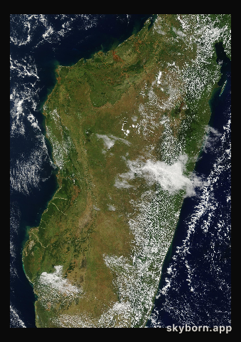 The Earth on 26 March 2008 · Madagascar