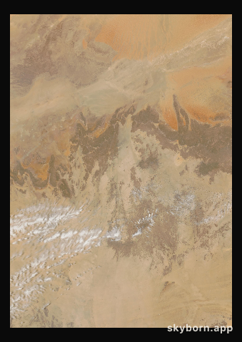 The Earth on 2 April 2008 · Sahara, Algeria