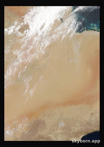 The Earth on 10 April 2008 · Empty Quarter, Arabia