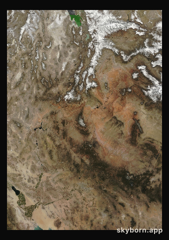 The Earth on 14 April 2008 · Colorado Plateau