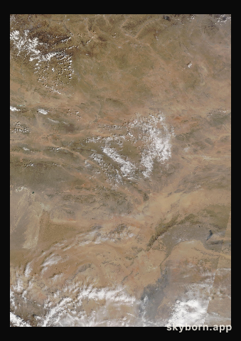The Earth on 15 April 2008 · Gobi Desert