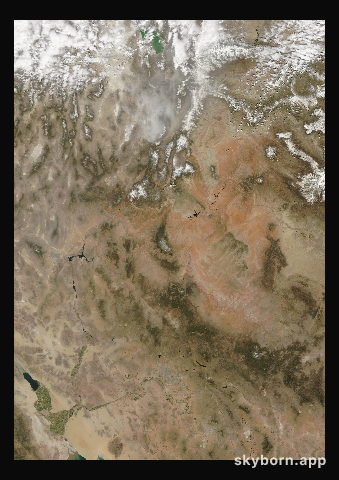 The Earth on 20 April 2008 · Colorado Plateau