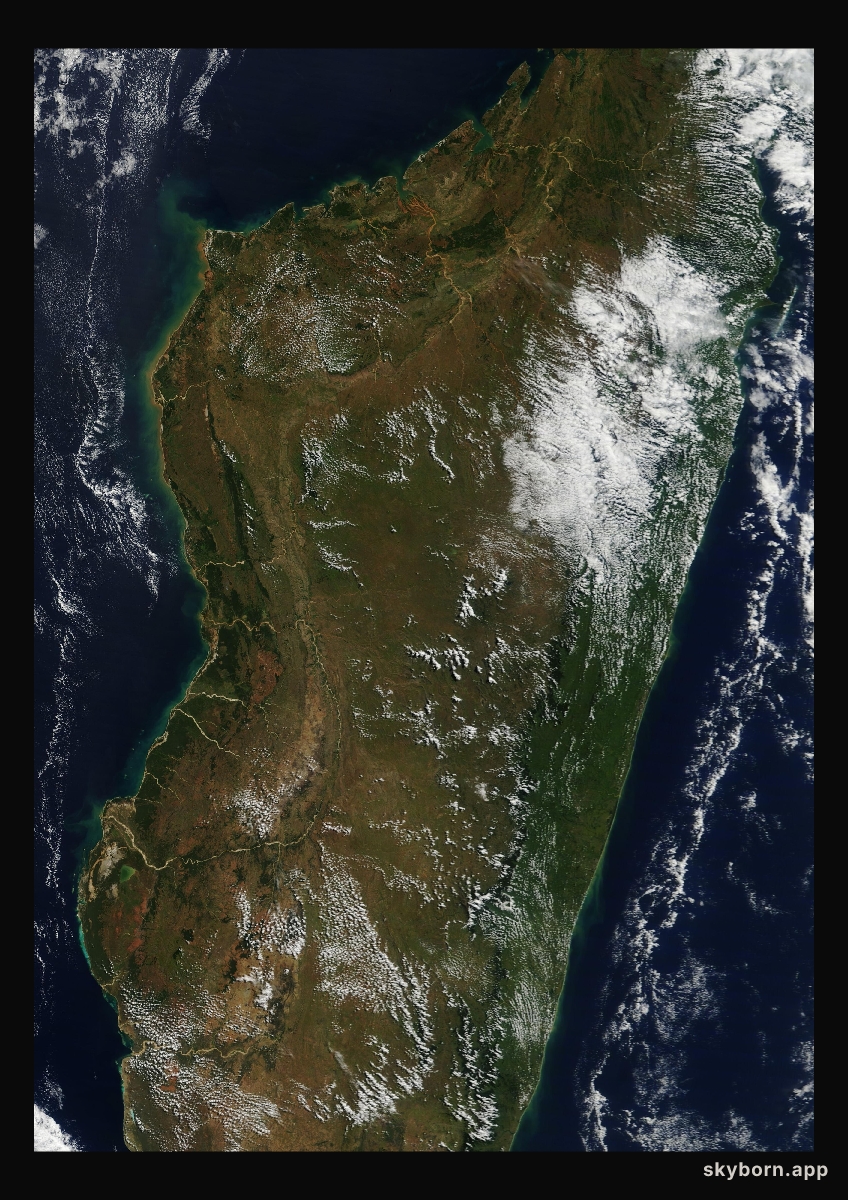 The Earth on 28 April 2008 · Madagascar