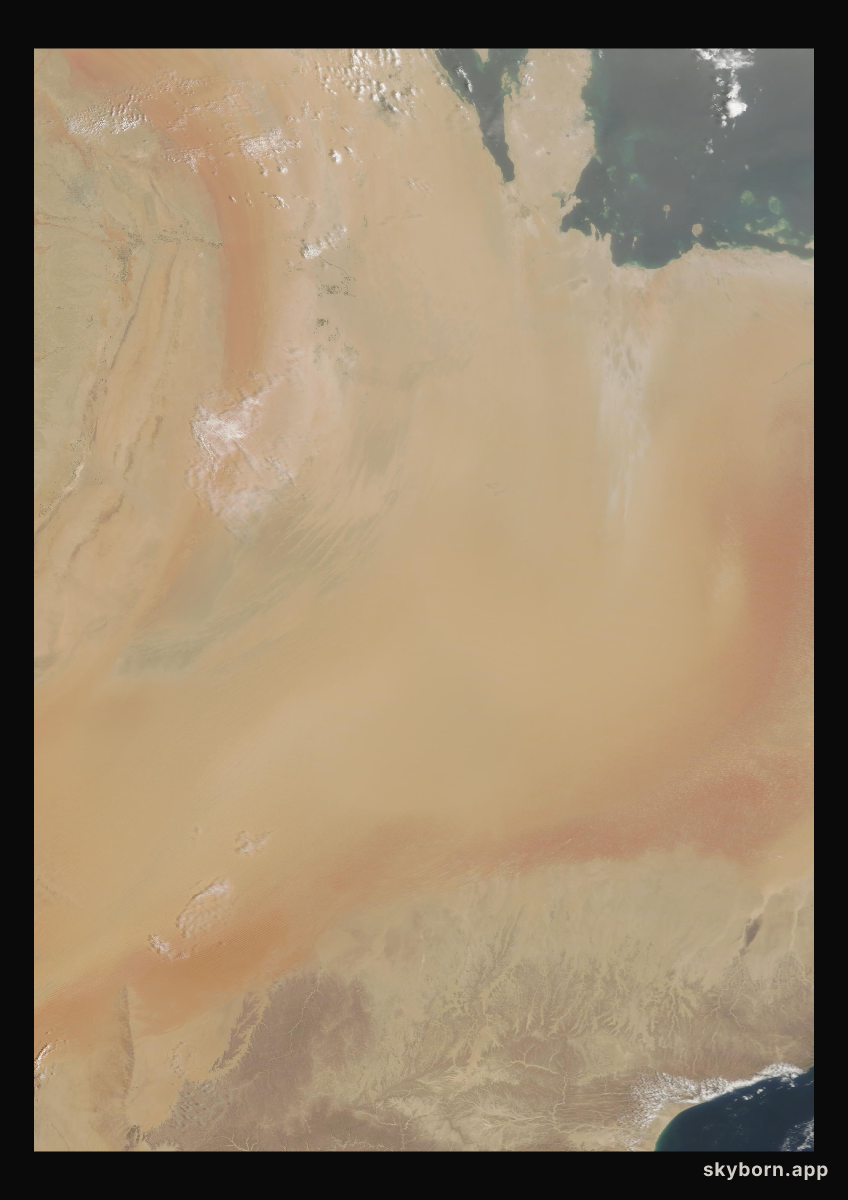 The Earth on 3 May 2008 · Empty Quarter, Arabia