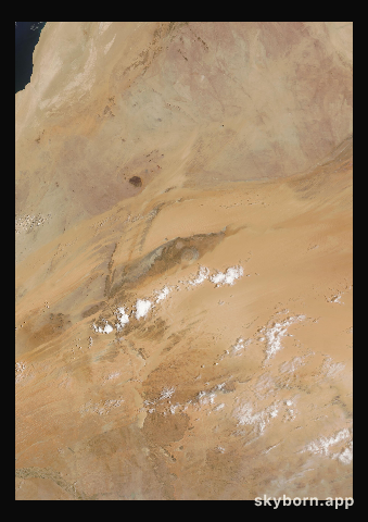 The Earth on 20 May 2008 · Eye of the Sahara, Mauritania