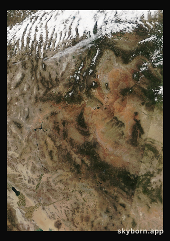 The Earth on 6 June 2008 · Colorado Plateau