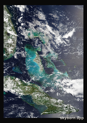 The Earth on 13 June 2008 · Bahamas