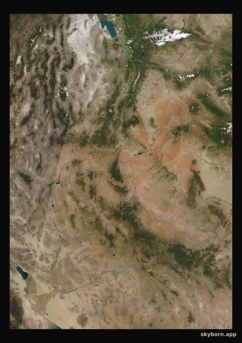 The Earth on 18 June 2008 · Colorado Plateau