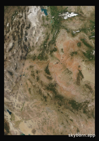 The Earth on 18 June 2008 · Colorado Plateau