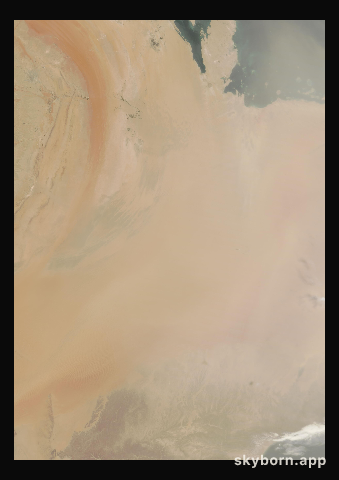 The Earth on 20 June 2008 · Empty Quarter, Arabia