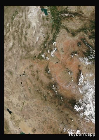 The Earth on 28 June 2008 · Colorado Plateau